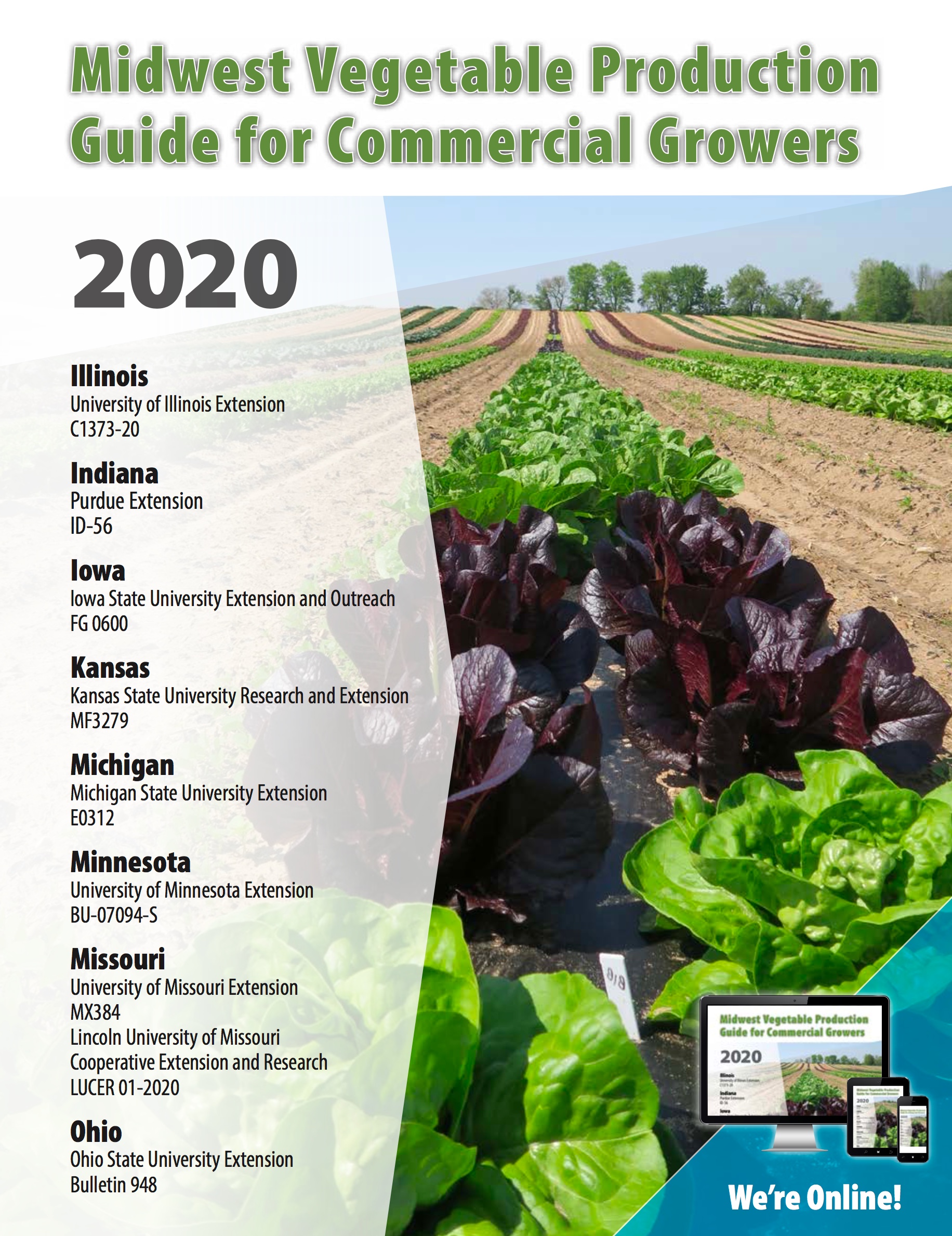 Midwest Vegetable Production Guide for Commercial Growers 2020