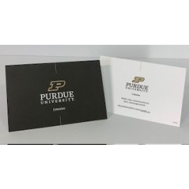 Purdue Extension Blank Folded Card w/ Envelopes (25 pack)