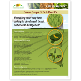 Crop Management: Cover Crop Do's and Don'ts