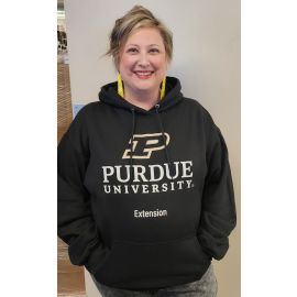 Purdue Extension Hoodie - Men's/Unisex Fit