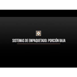 El Saneamiento de Huevos: Sistemas De Empaquetado - Porci&oacute;n Baja