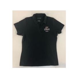 Purdue Extension Polo - Black - Women's Fit