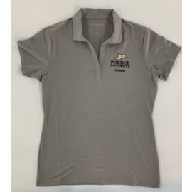 Purdue Extension Polo - Frost Grey - Women's Fit