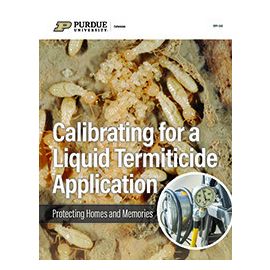 Calibrating for a Liquid Termiticide Application