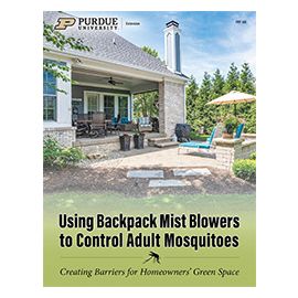 Using Backpack Mist Blowers to Control Adult Mosquitoes