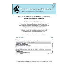 Pesticides and Human Health Risk Assessment