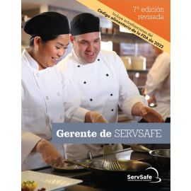 Servsafe Manager Book 7th Edition (SPANISH) - with Bubble Sheet