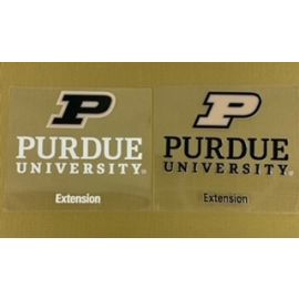 Purdue Extension Bubble Stickers (20 pack)