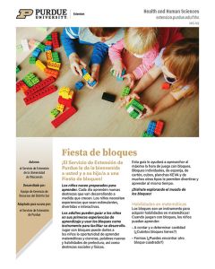 Spanish version of Block Party file cover.