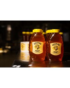 image of Boiler Bee Honey bottles lined up