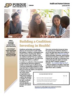 Building a Coalition: Investing in Health