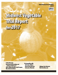 Midwest Vegetable Trial Report for 2017