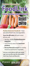 Purdue Extension FoodLink Consumer Rack Card (Pack of 100)