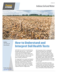 Indiana Soil and Water: How to Understand and Interpret Soil Health Tests