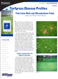Turfgrass Disease Profiles: Pink Snow Mold and Microdochium Patch