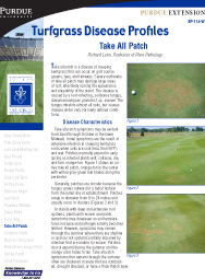 Turfgrass Disease Profiles: Take All Patch