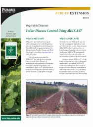 Foliar Disease Control Using MELCAST