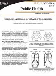 The Biology and Medical Importance of Ticks in Indiana