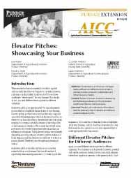Elevator Pitches: Showcasing Your Business