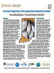Economic Importance of the Aquaculture Industry in Indiana