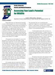 Assessing Your Land's Potential for Wildlife