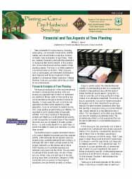 Financial and Tax Aspects of Tree Planting