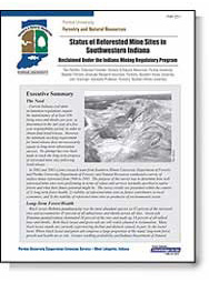 Status of Reforested Mine Sites in S.W. Indiana
