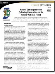 Natural Oak Regeneration Following Clearcutting on the Hoosier National Forest
