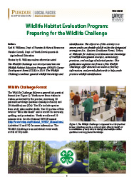 Wildlife Habitat Evaluation Program: Preparing for the Wildlife Challenge