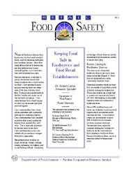 Keeping Food Safe in Foodservice and Food Retail Establishments