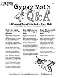 Q&A's About Using BtK to Control Gypsy Moth