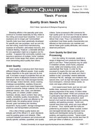 Quality Grain Needs TLC