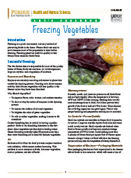 Let's Preserve: Freezing Vegetables