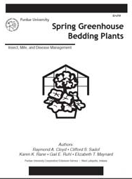 Spring Greenhouse Bedding Plants: Insect, Mite, and Disease Management