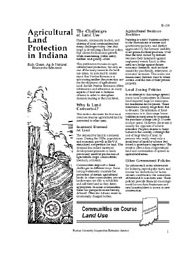 Agricultural Land Protection in Indiana 