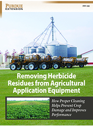 Removing Herbicide Residues From Agricultural Application Equipment