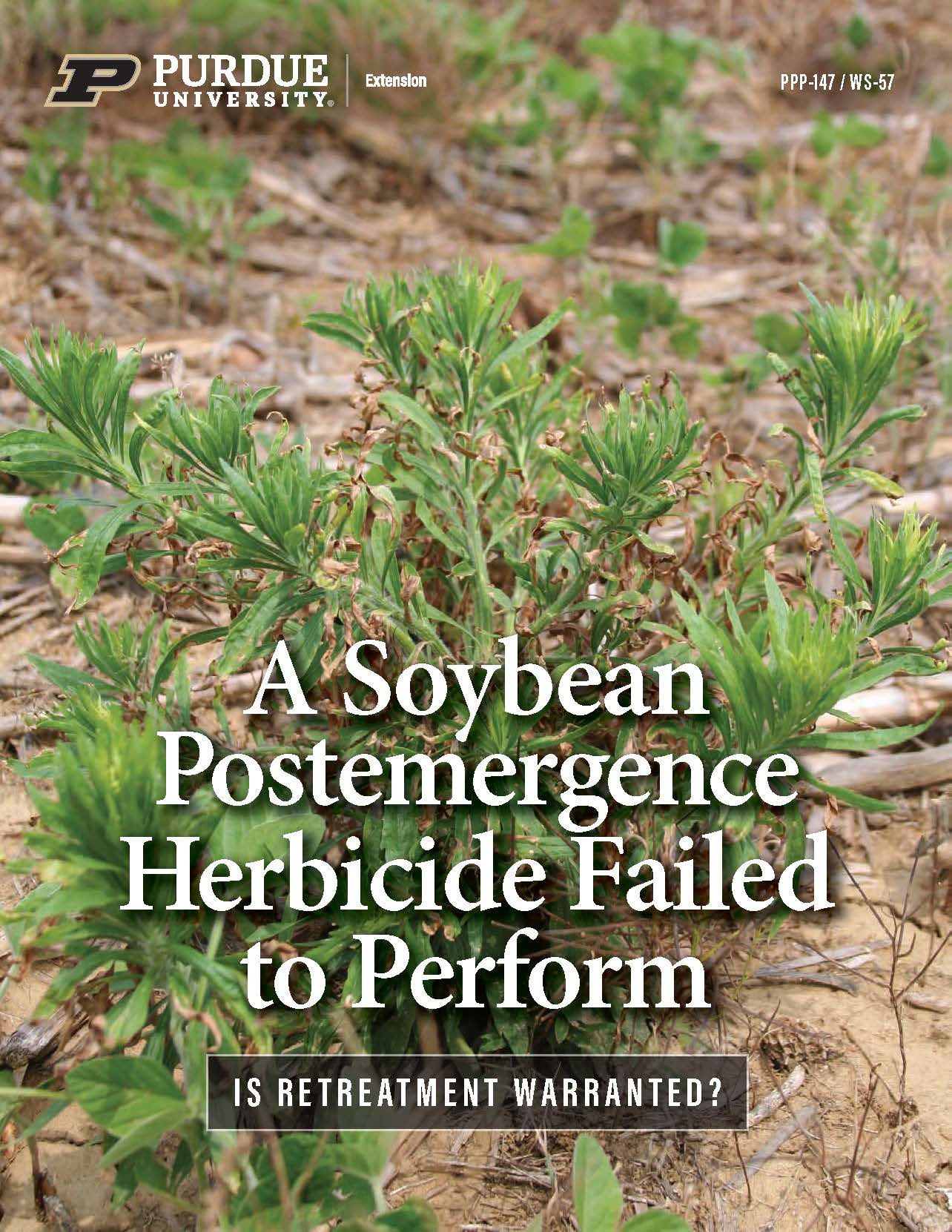 A Soybean Postemergence Herbicide Failed to Perform