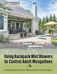 Using Backpack Mist Blowers to Control Adult Mosquitoes