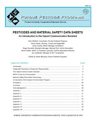 Pesticides and Material Safety Sheets: An Introduction to the Hazard Communication Standard